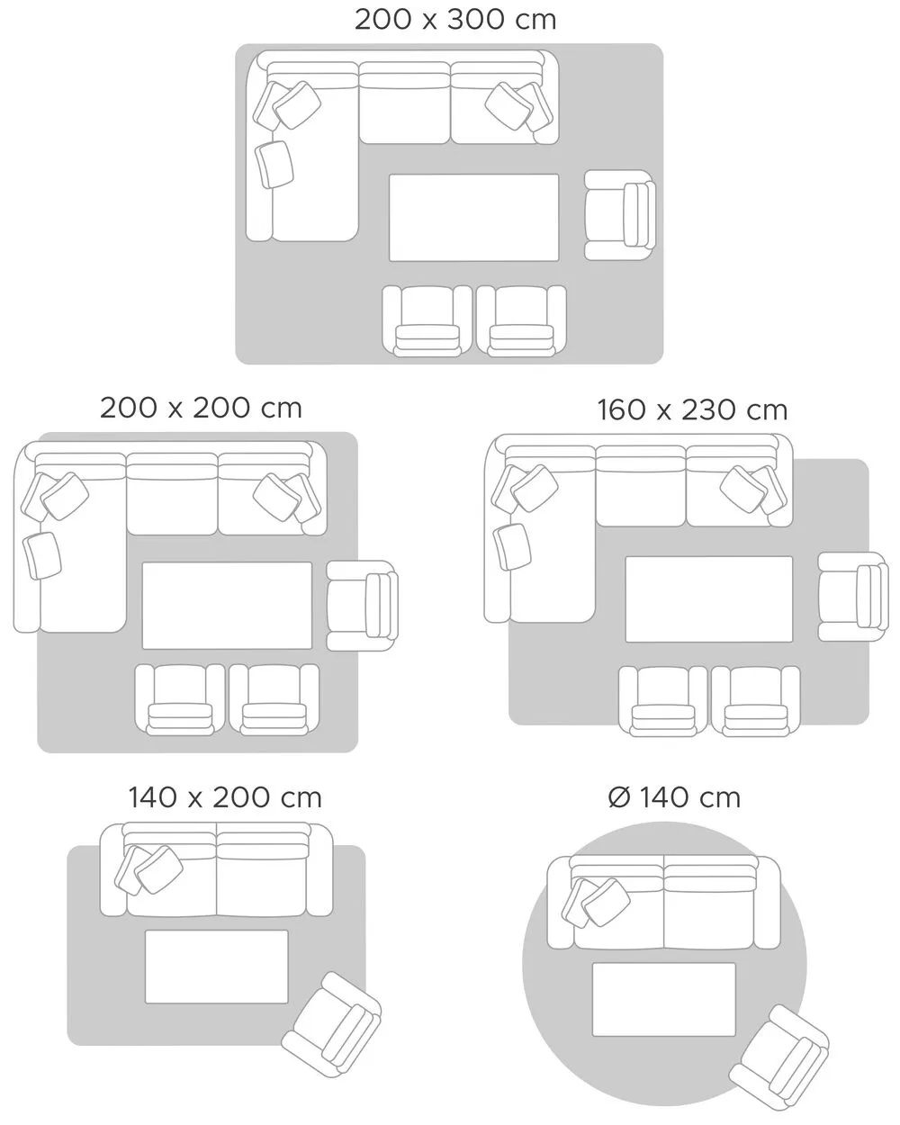 Tappeto in pelle bianco / grigio 140 x 200 cm MALDAN