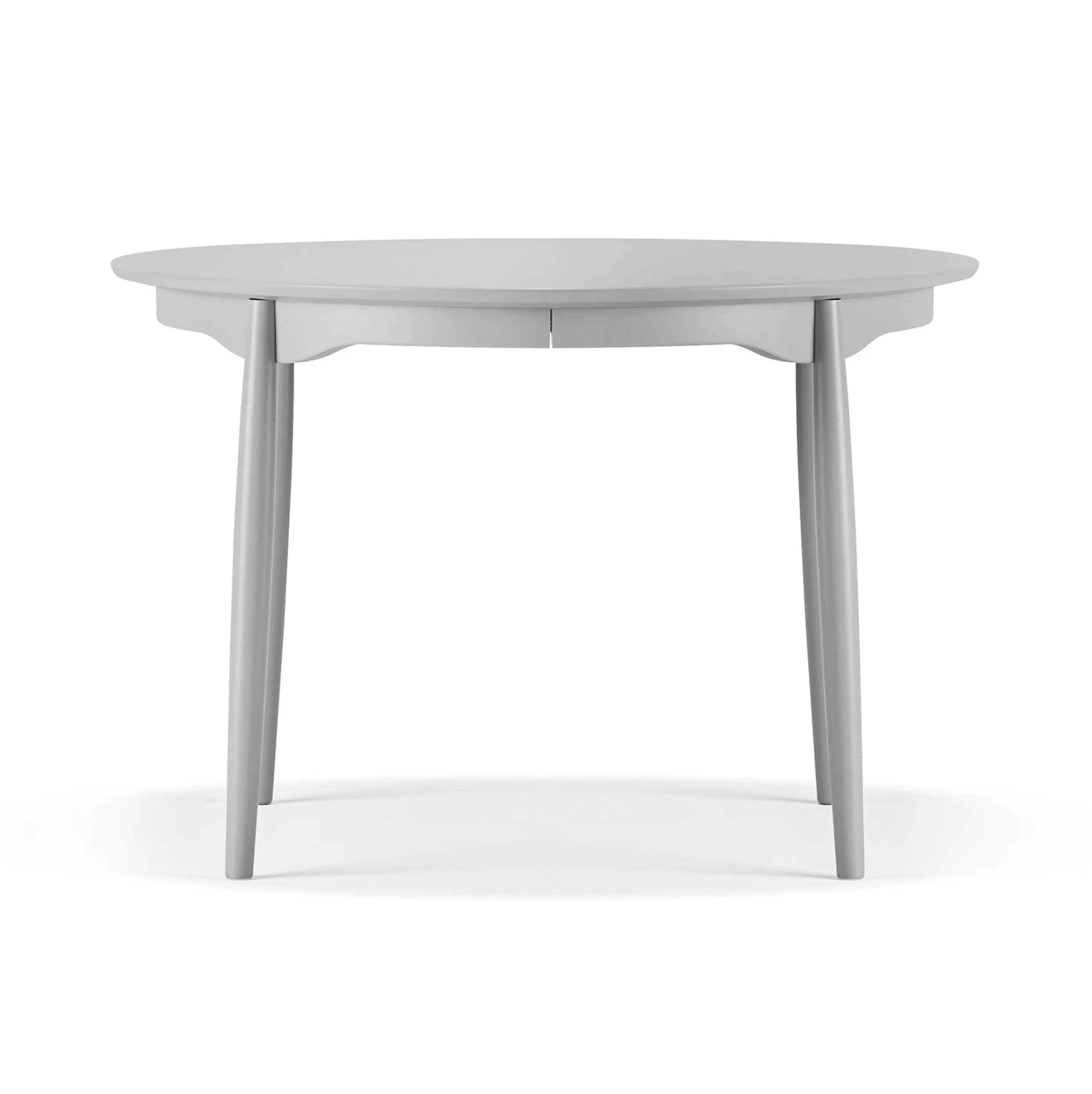 Tavolo da pranzo estendibile Carl, Ø 115 cm.iq{font-size:18px}Betulla chiara laccata opaca