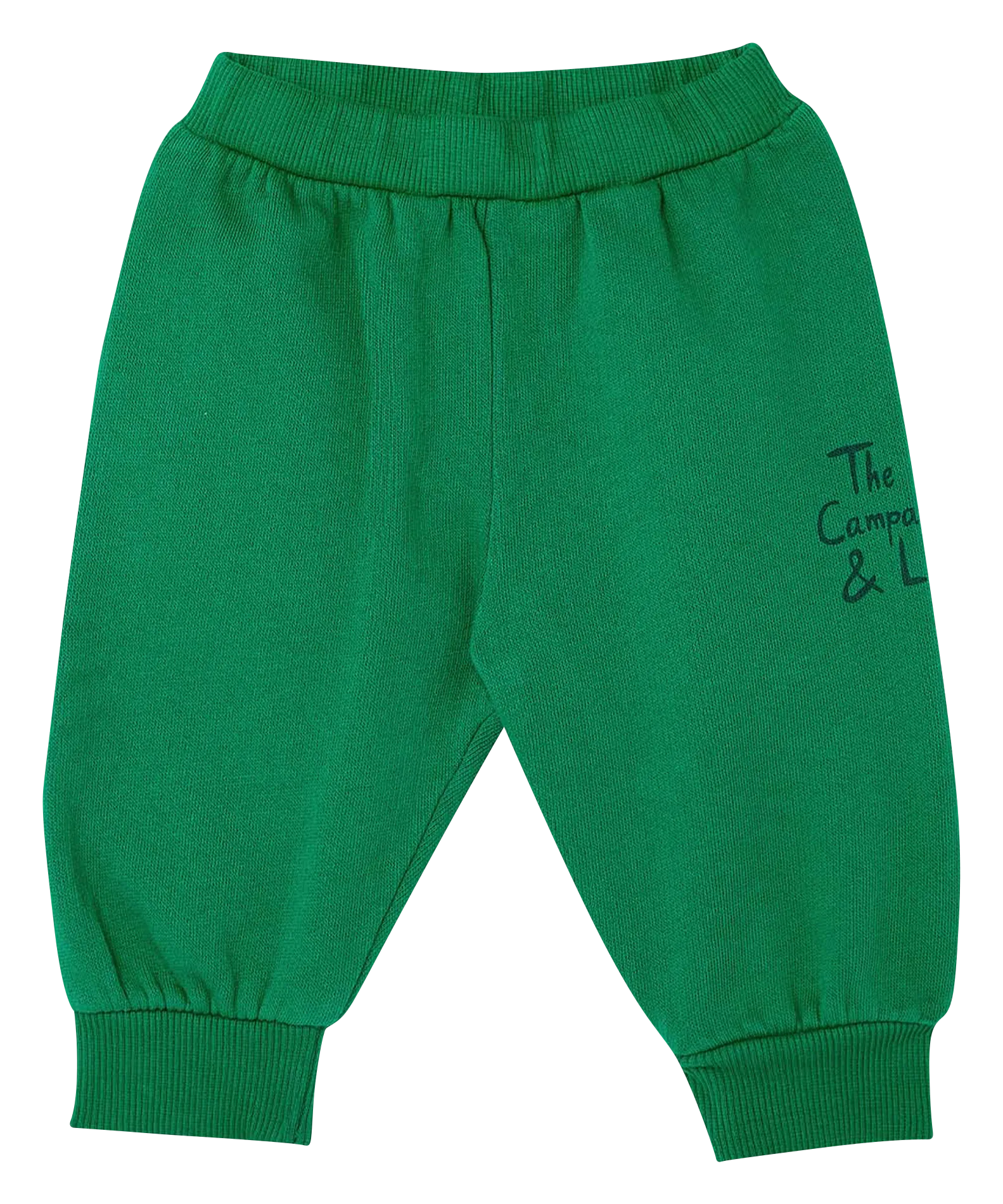  THE CAMPAMENTO   Pantaloni dritti in cotone bio | Verde