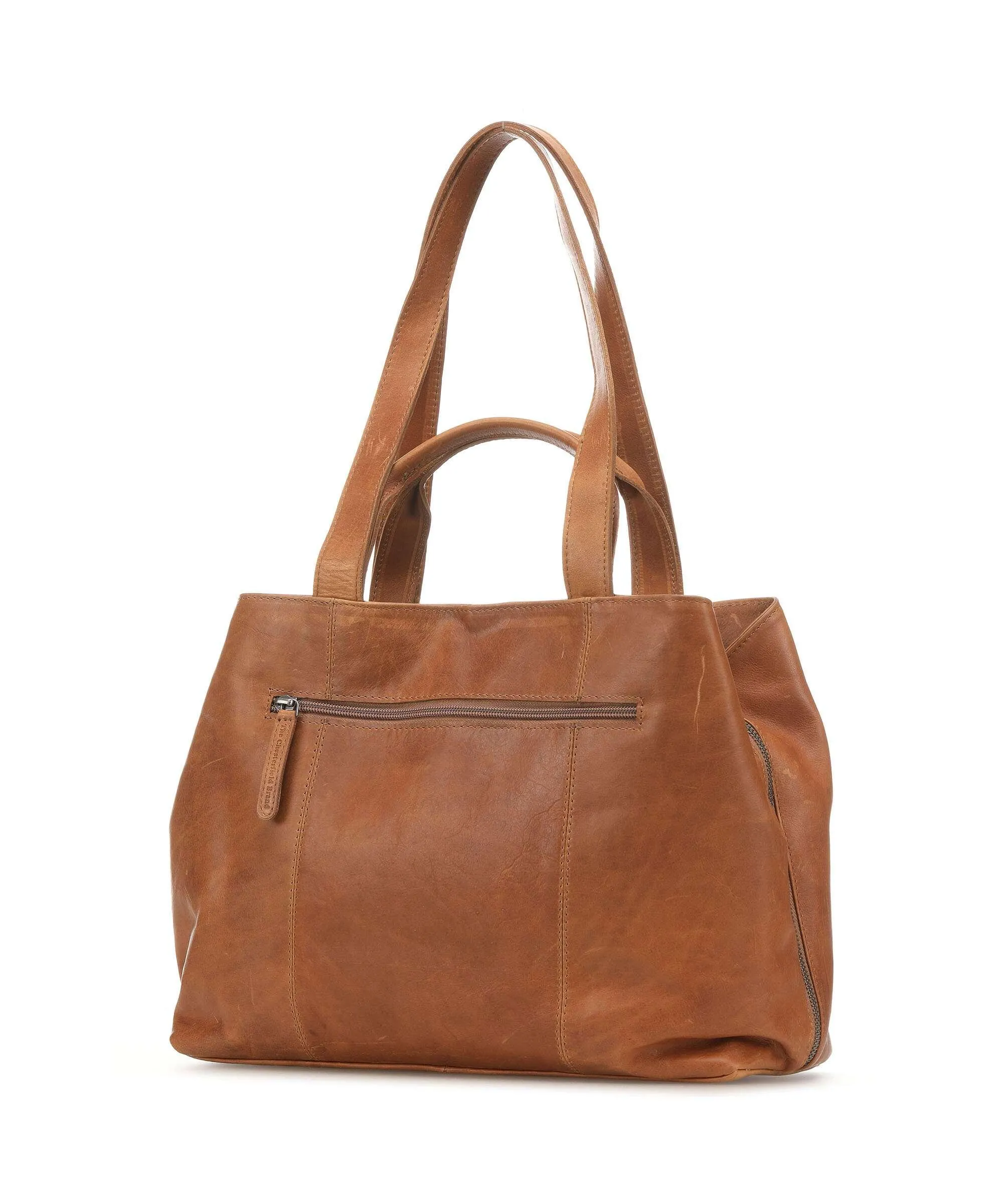  The Chesterfield Brand Gail Borsa shopper pelle di vacchetta pull-up cognac  