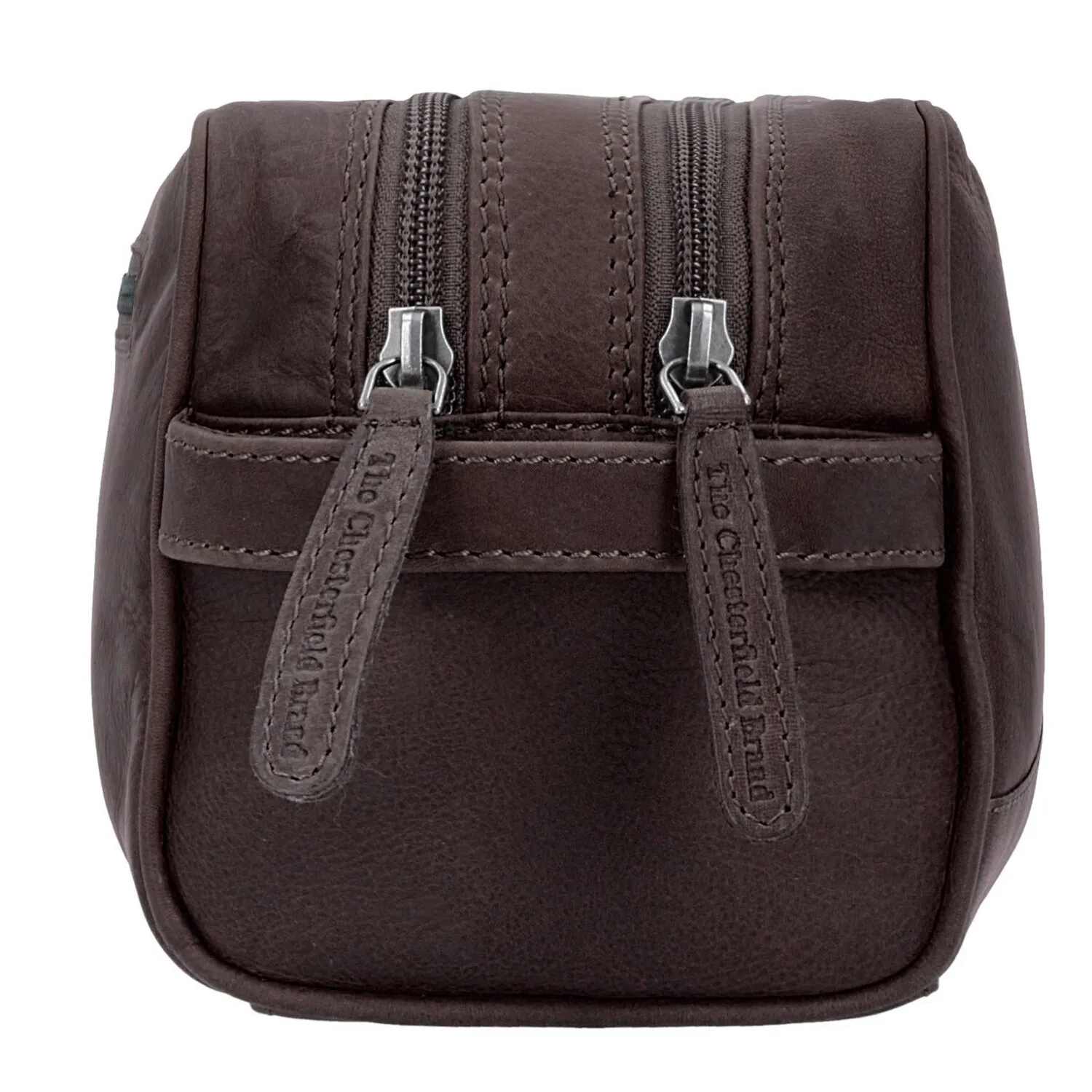 The Chesterfield Brand Wax Pull Up Borsa da toilette Pelle 24 cm