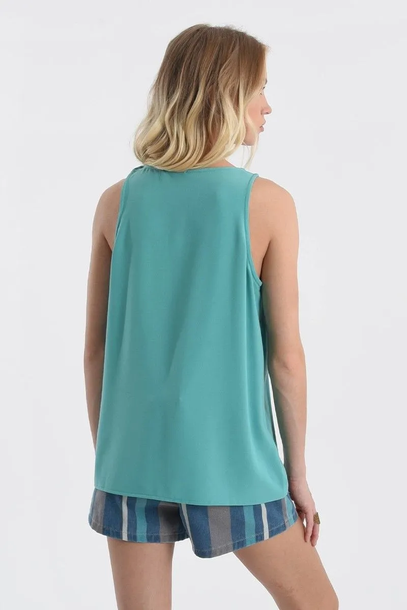 TOP E BODY Donna MOLLY BRACKEN T876BBP TORQUOISE