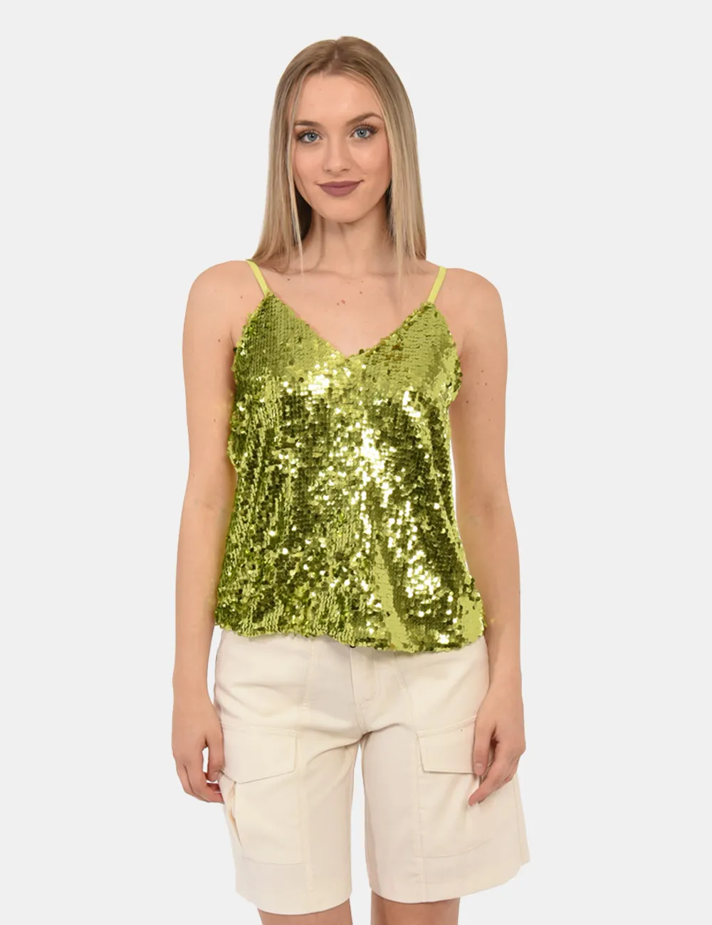 Top Fracomina Verde