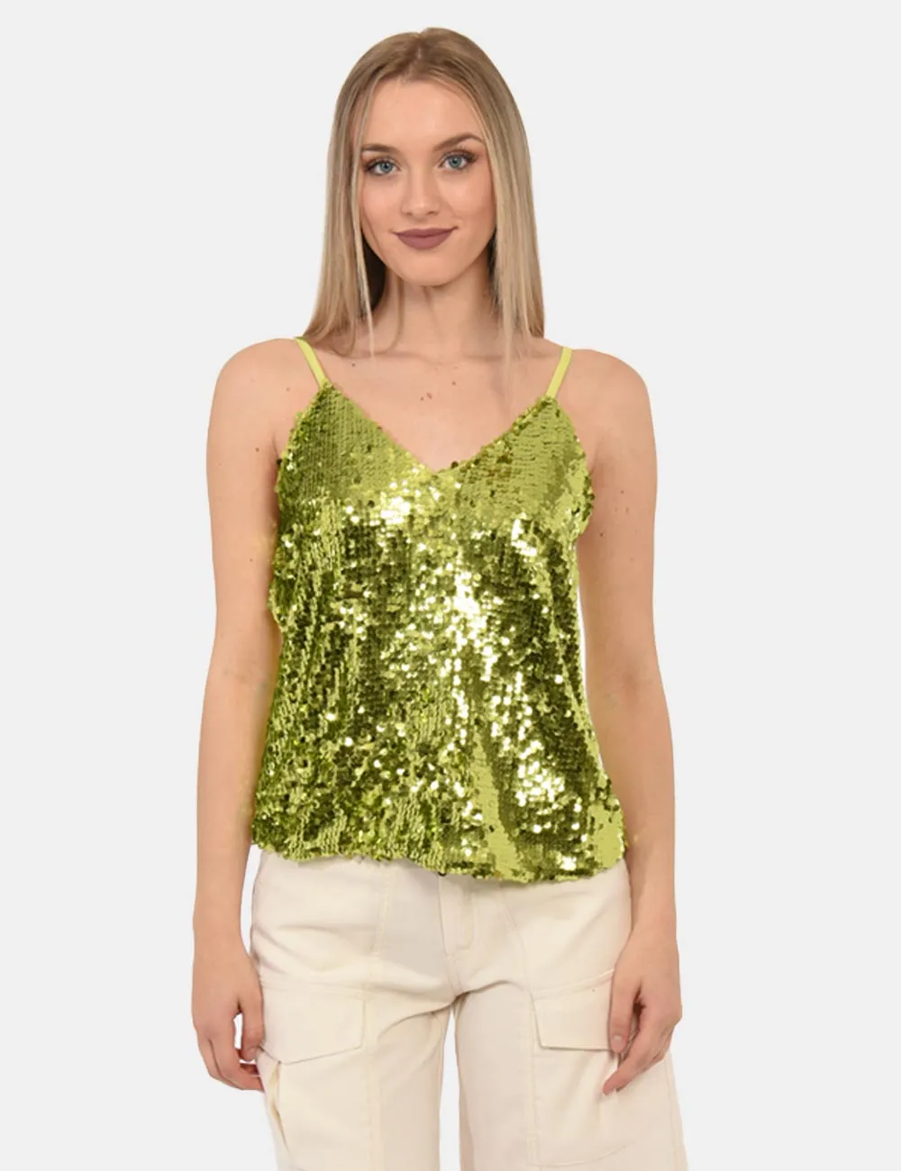 Top Fracomina Verde