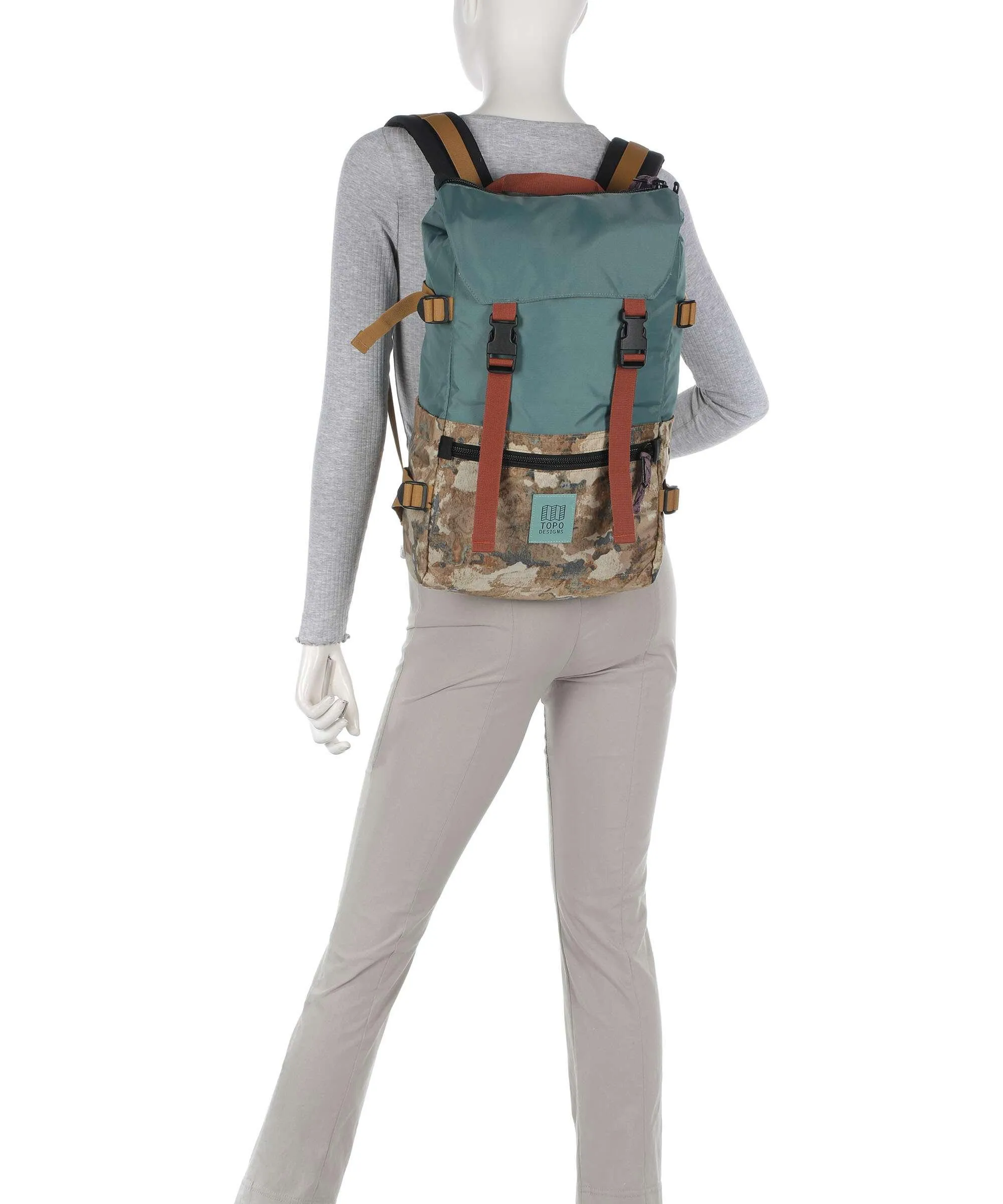  Topo Designs Rover Classic Zaino 15″ nylon riciclato multicolore  