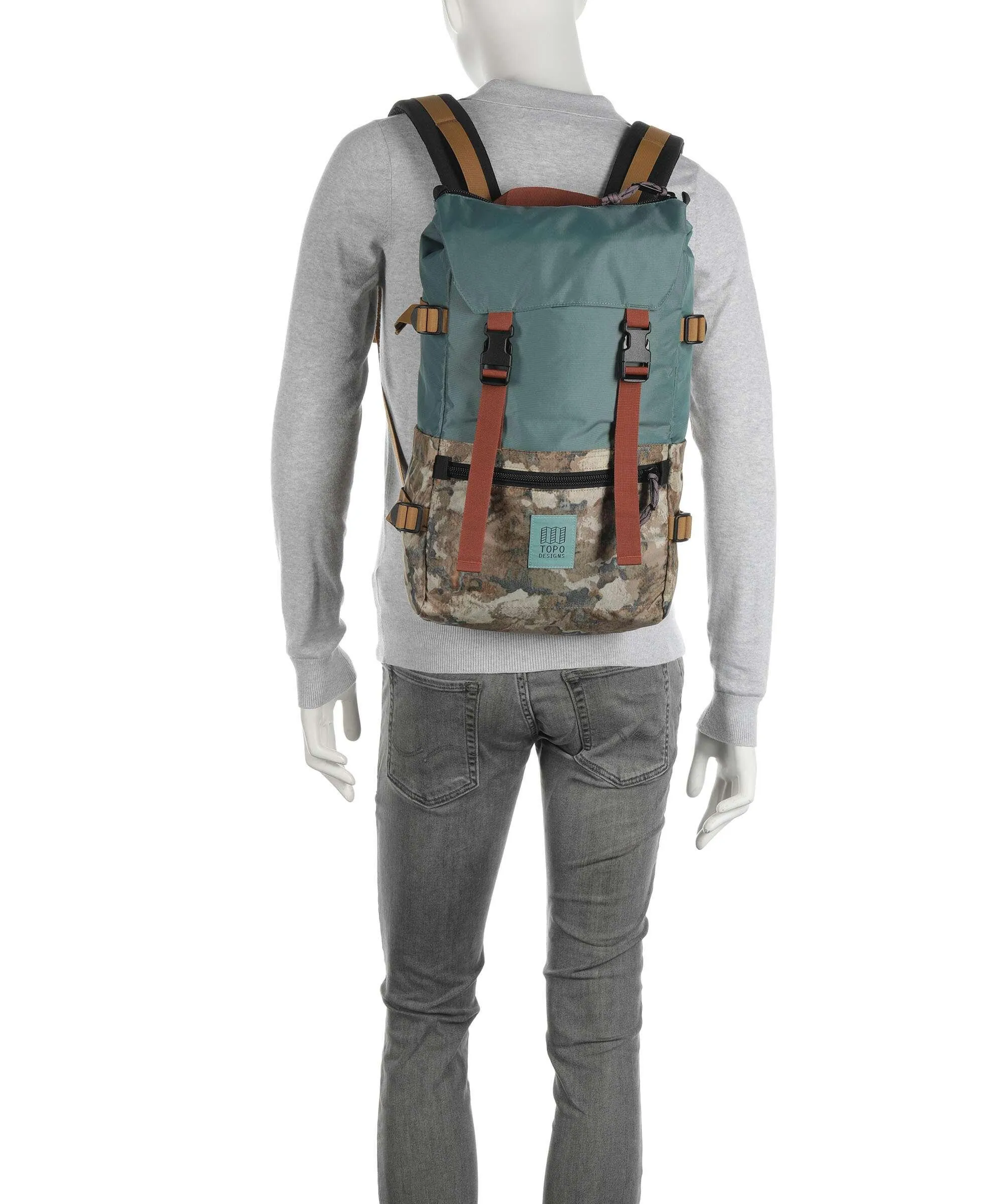 Topo Designs Rover Classic Zaino 15″ nylon riciclato multicolore  