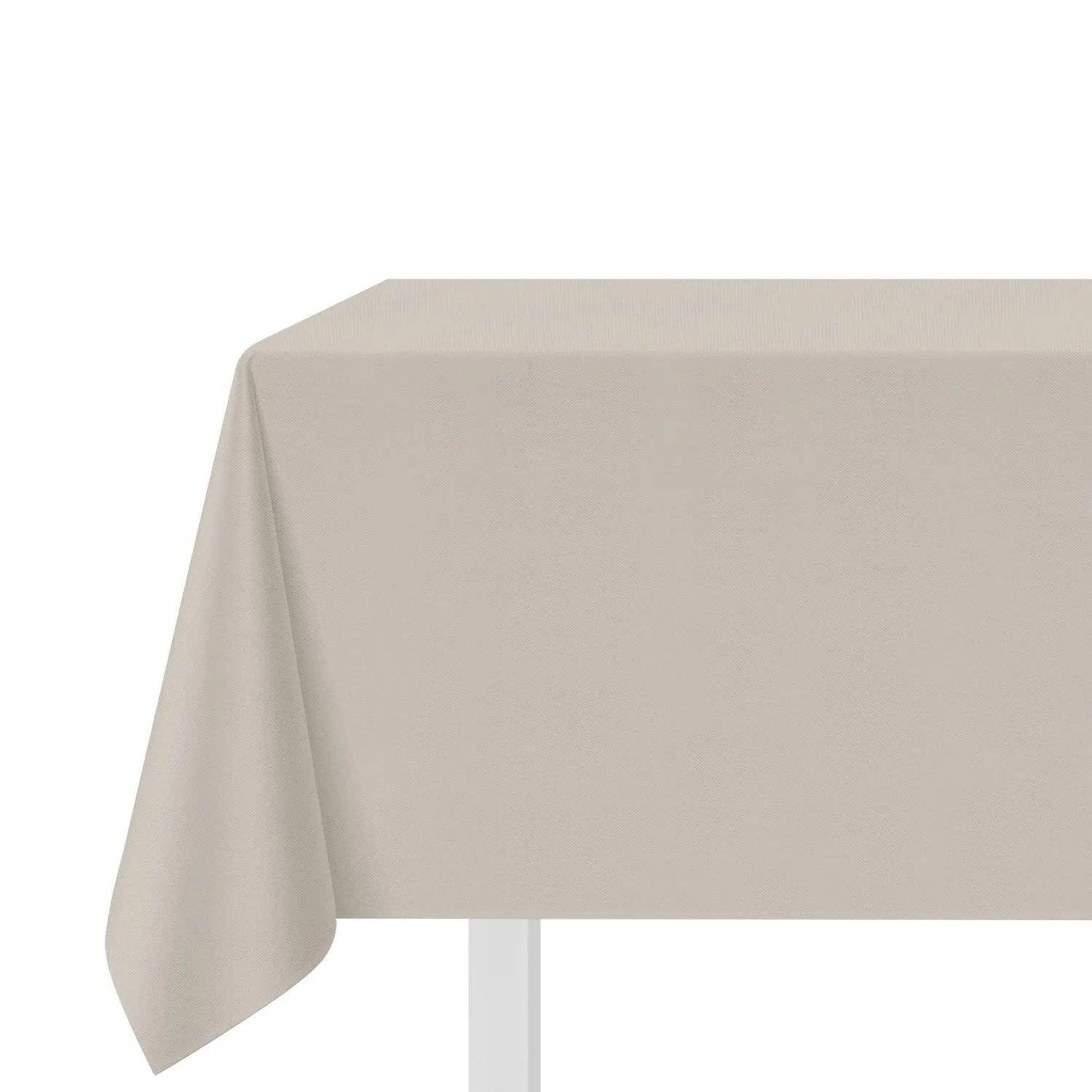 Tovaglia antimacchia - 140x180 cm tinto filo grigio melange 