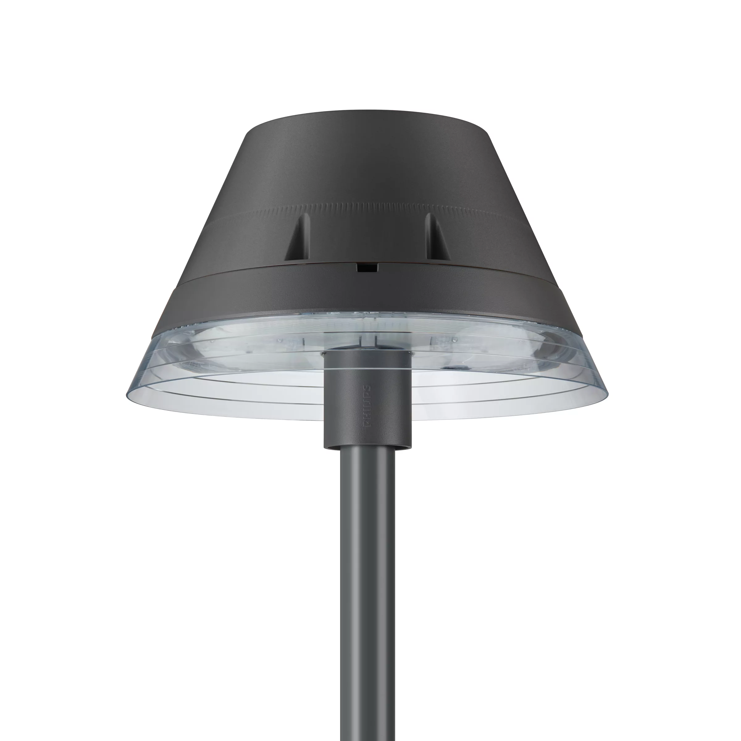 TownTune Central Post-Top DTC, Urban road & street light, 42.5 W, 3886 lm, 3000 K, CRI80, DALI, Distribuzione Larga DW50, Cl