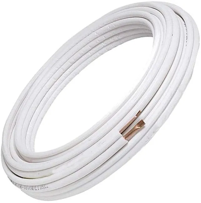 Tubi Rame Condizionatore Condizionamento Coppia 1/4 + 3/8 Adatto A Gas R32 R410A R407C (4 METRI) - MC ELETTRICI 4MT-TUB1/4-3/8 