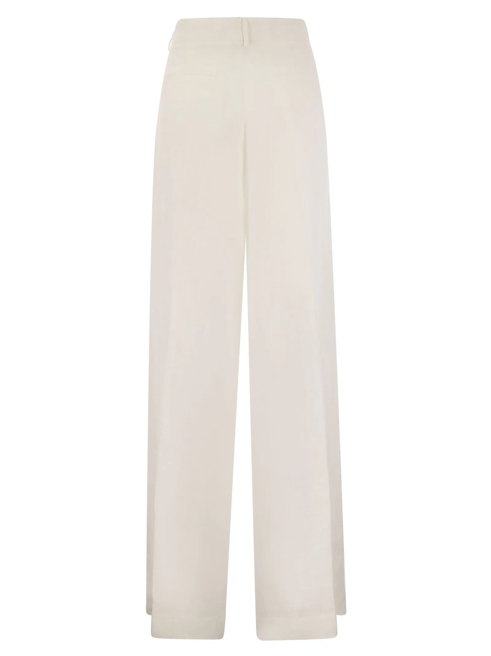 TULIPANO – Pantalone largo in lino