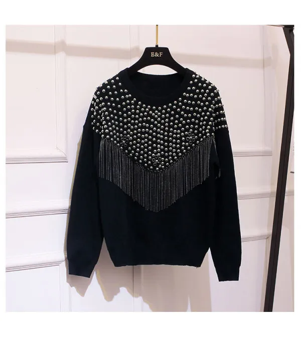 Tuta studs & fringe