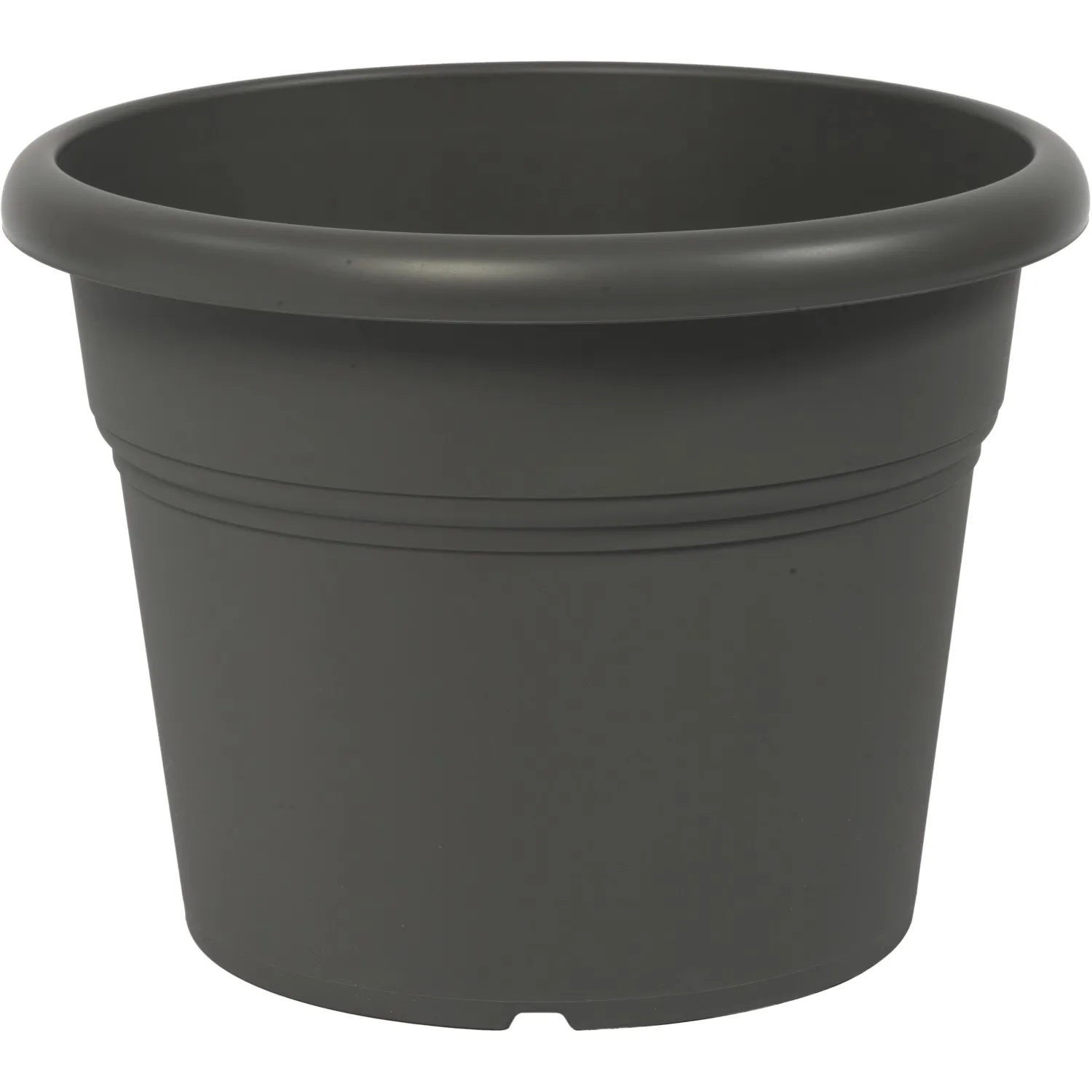 Unica Vaso Cilindro 35 cm grigio Fumo Light