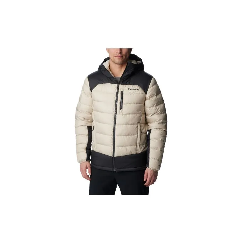 Uomo Columbia Piumino con cappuccio Autumn Park (Dark Stone / Shark)