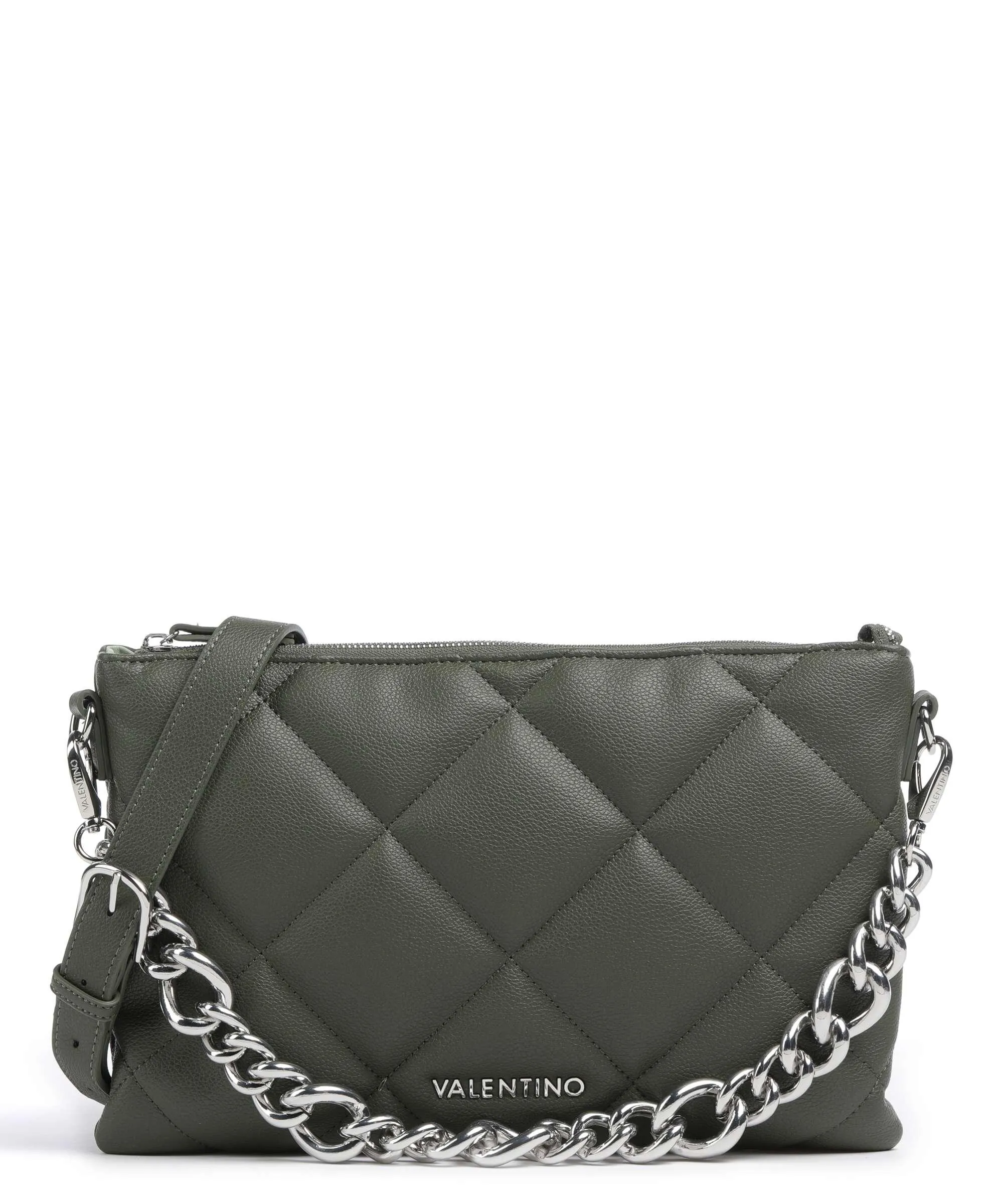 Valentino Bags Cold Re Borsa a tracolla pelle sintetica verde scuro  