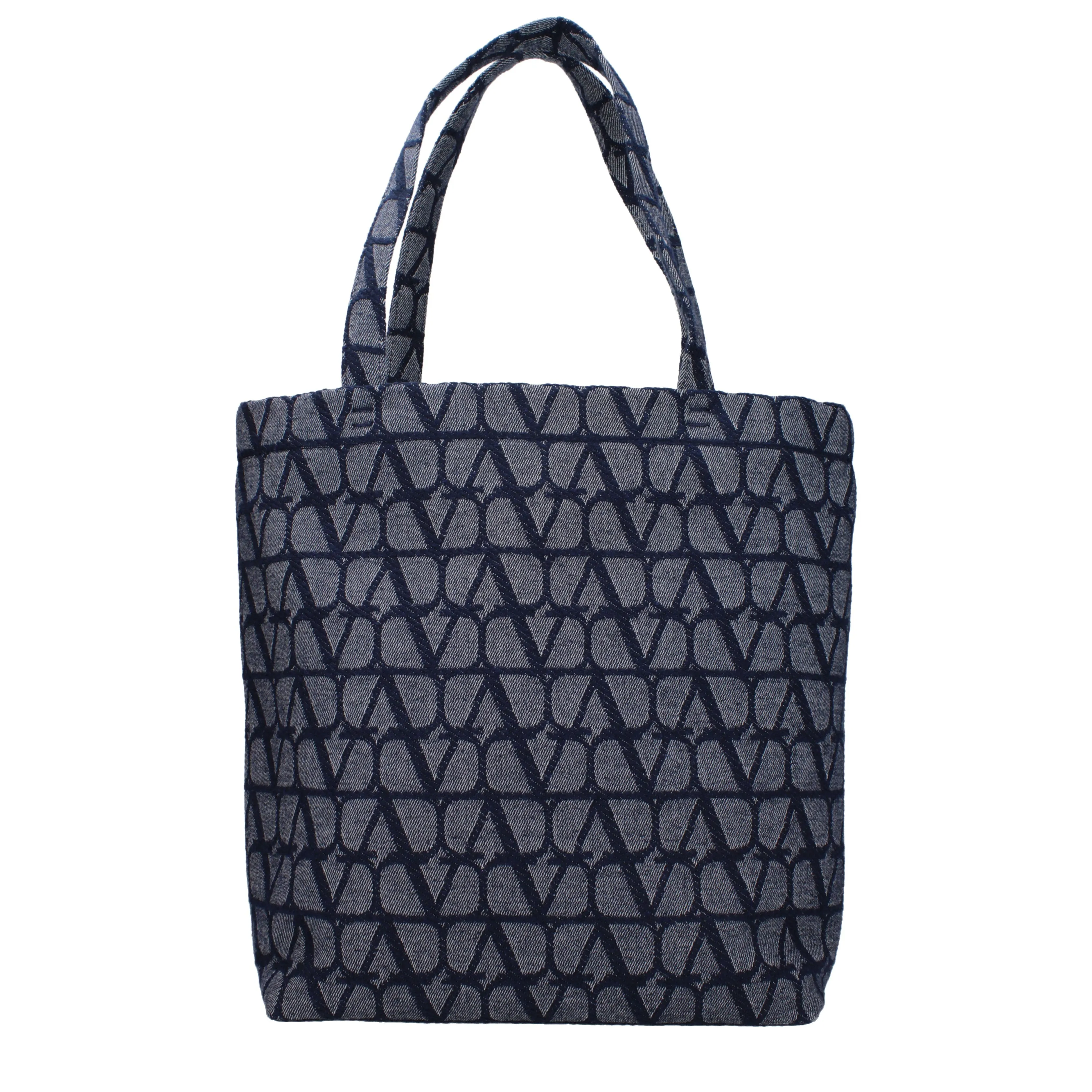 Valentino Garavani Borse a Spalla Uomo Tessuto Blu/Jeans