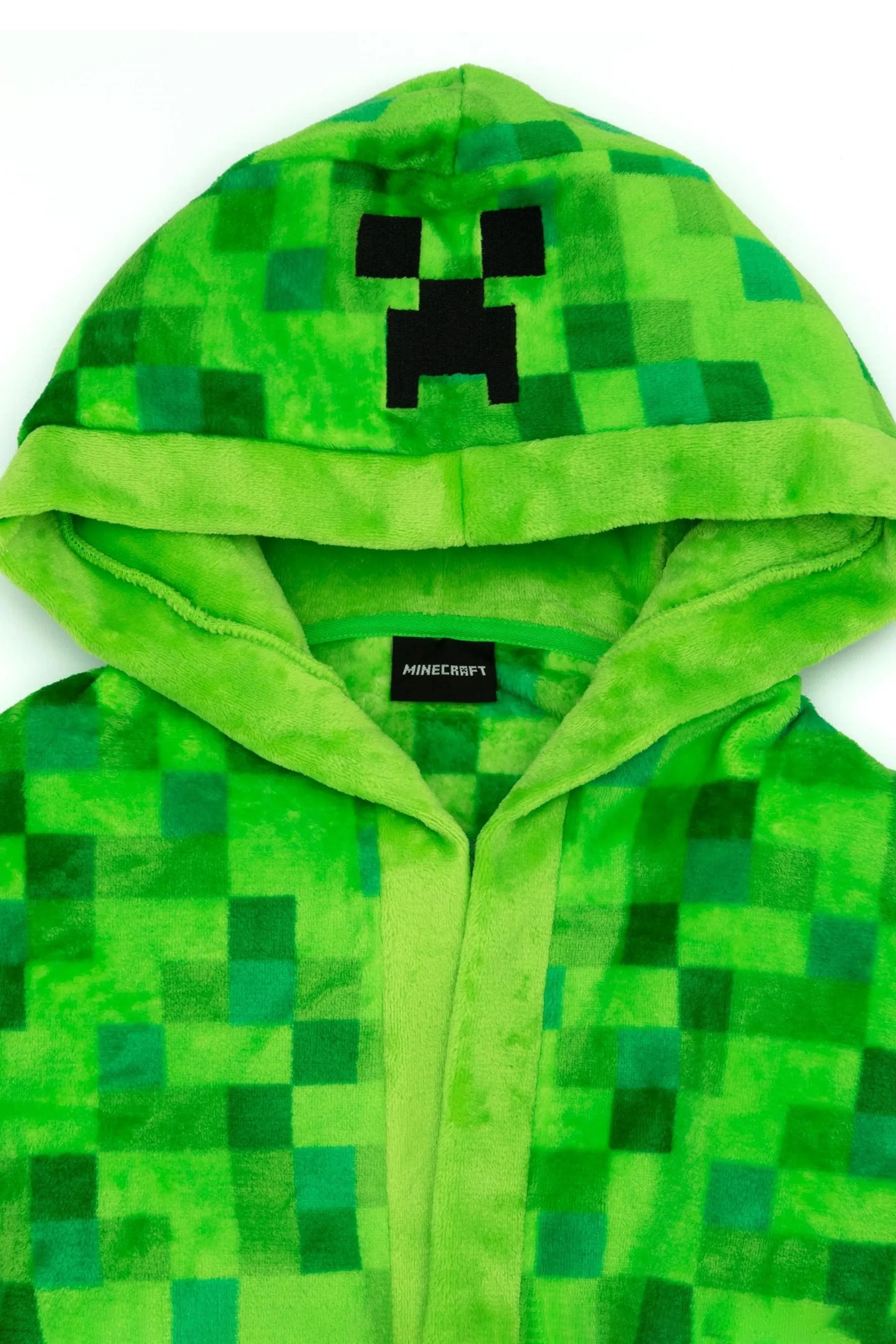 Vanilla Underground Unisex Kids 100% Cotton Fleece Dressing Gown Robe    