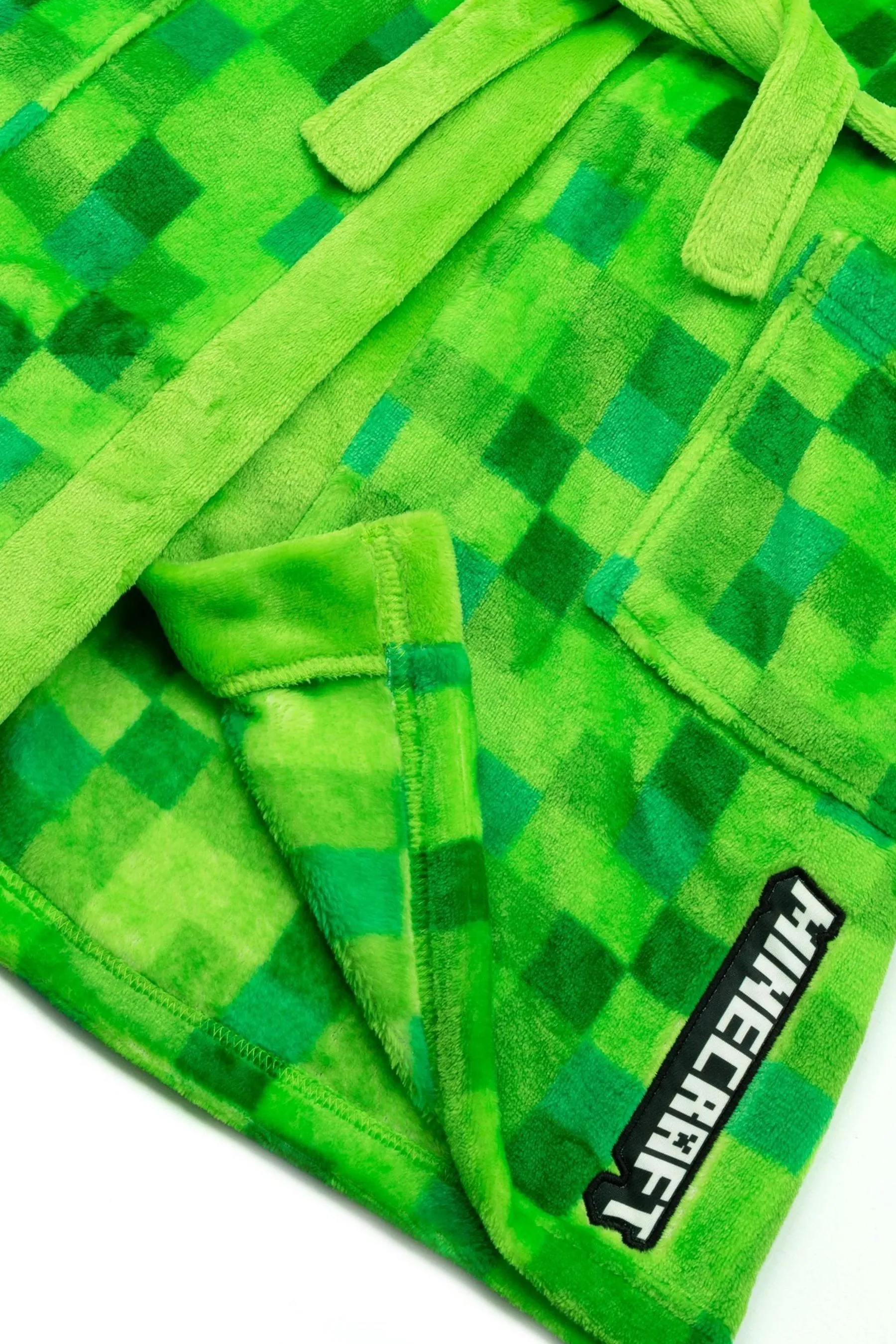 Vanilla Underground Unisex Kids 100% Cotton Fleece Dressing Gown Robe    