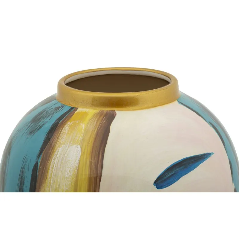 Vaso Ceramica Art Face Cm Ø 21X34