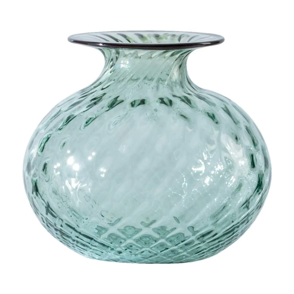 Venini Vaso Monofiore Balloton Verde Rio 100.36