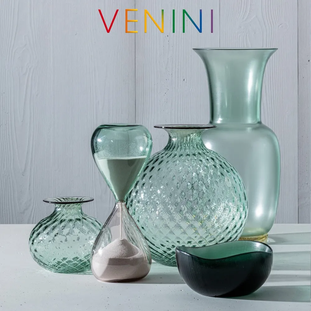 Venini Vaso Monofiore Balloton Verde Rio 100.36