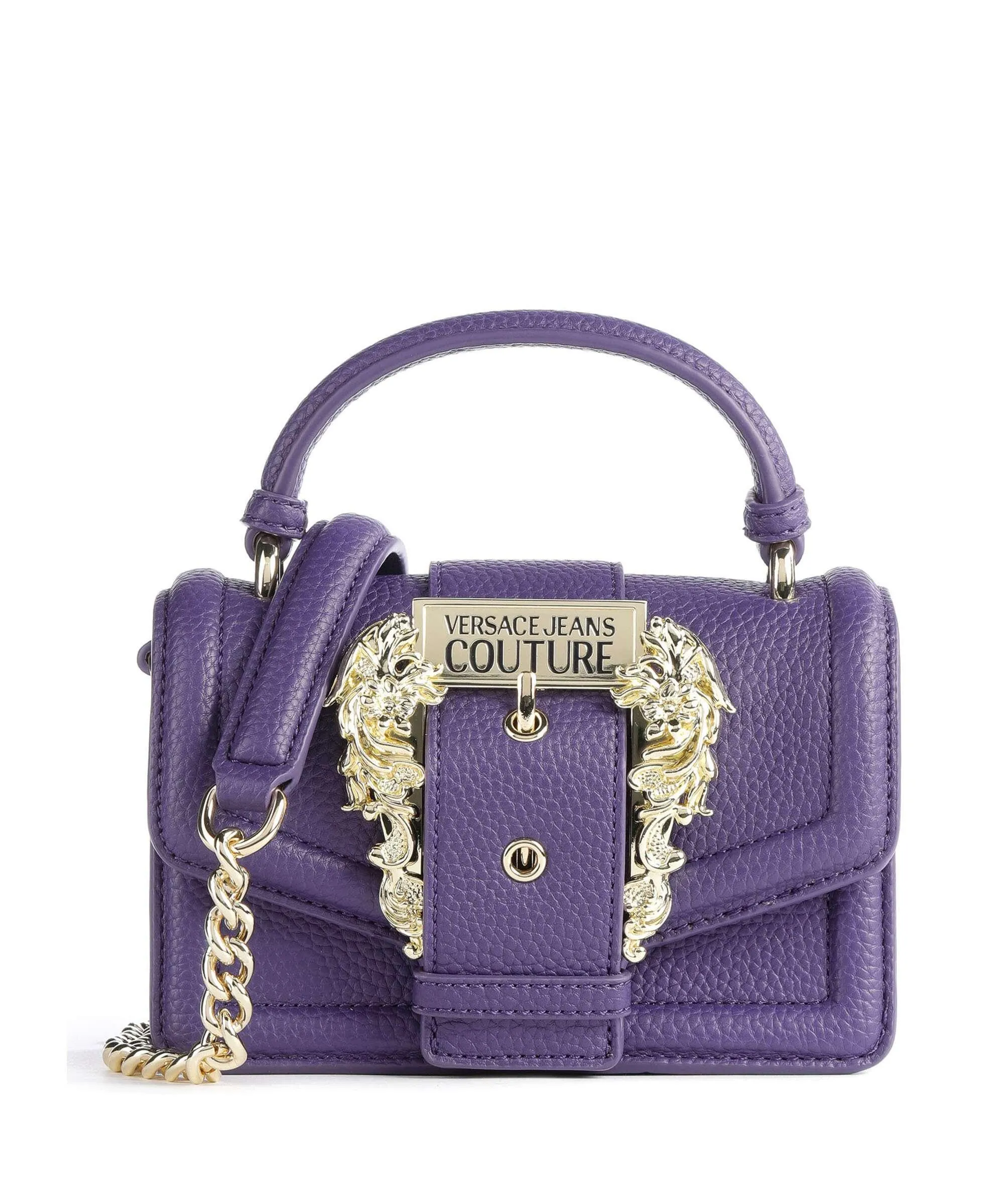  Versace Jeans Couture Couture 01 Borsa a tracolla pelle sintetica viola  