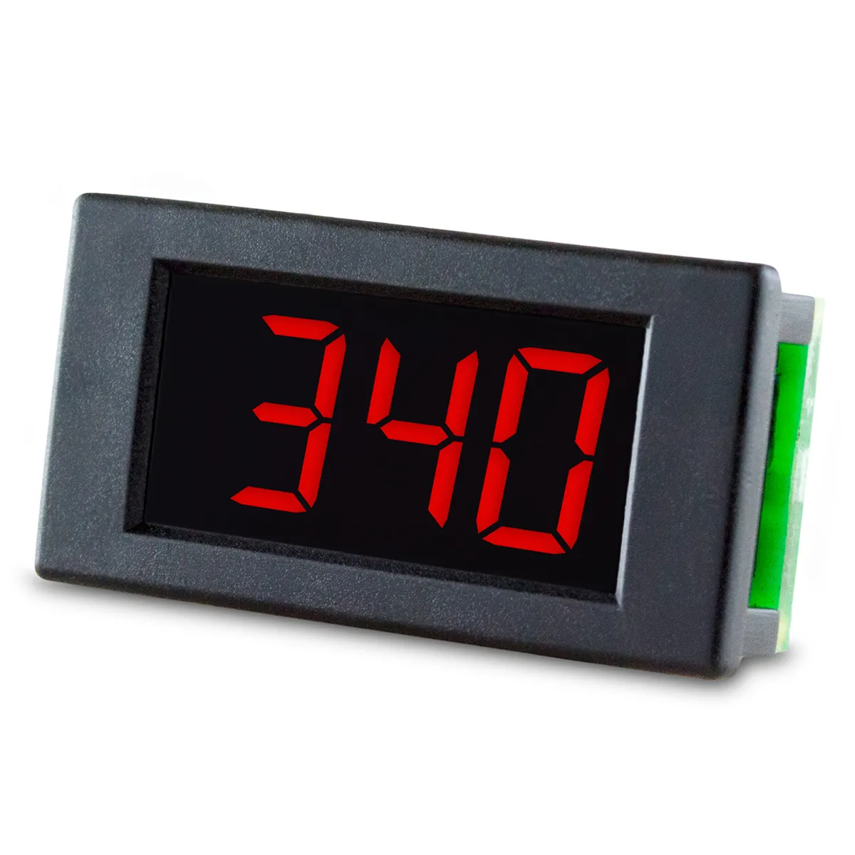 Voltmetro digitale in c.c. Lascar, display LED a 3.5 cifre
