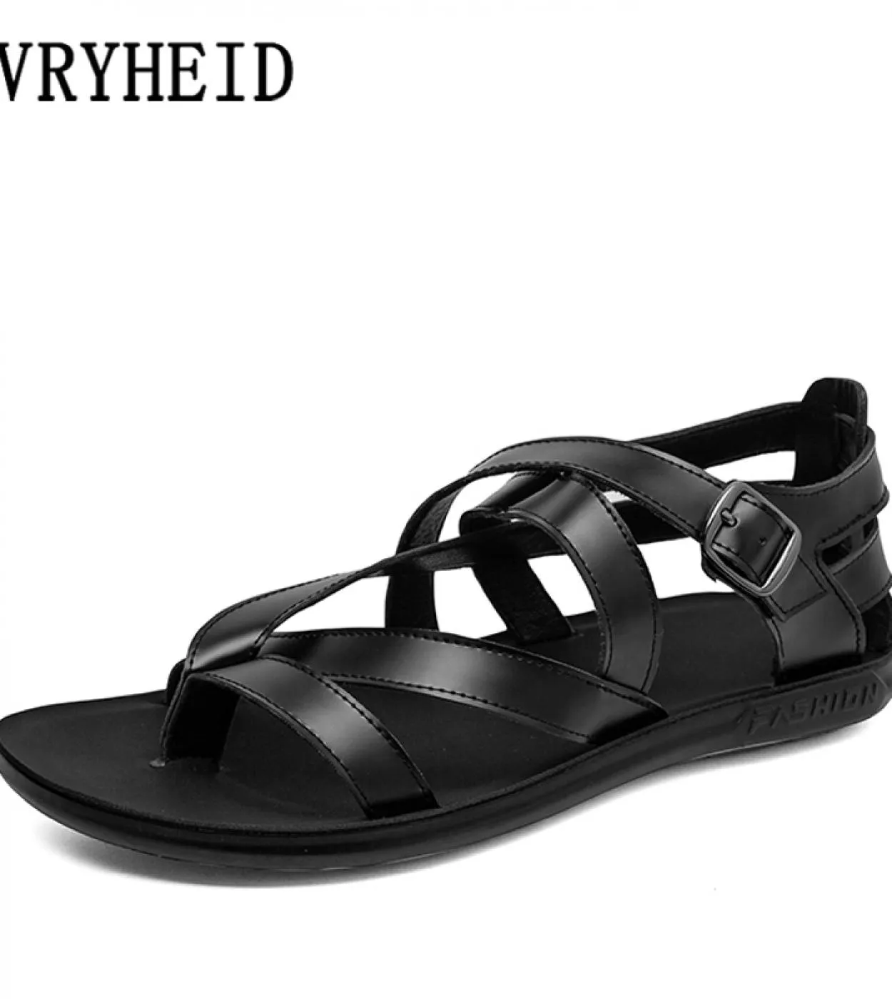 Vryheid 2022 Sandali da uomo estivi in ​​​​pelle di lusso da spiaggia scarpe da trampoliere antiscivolo allaperto sport casual