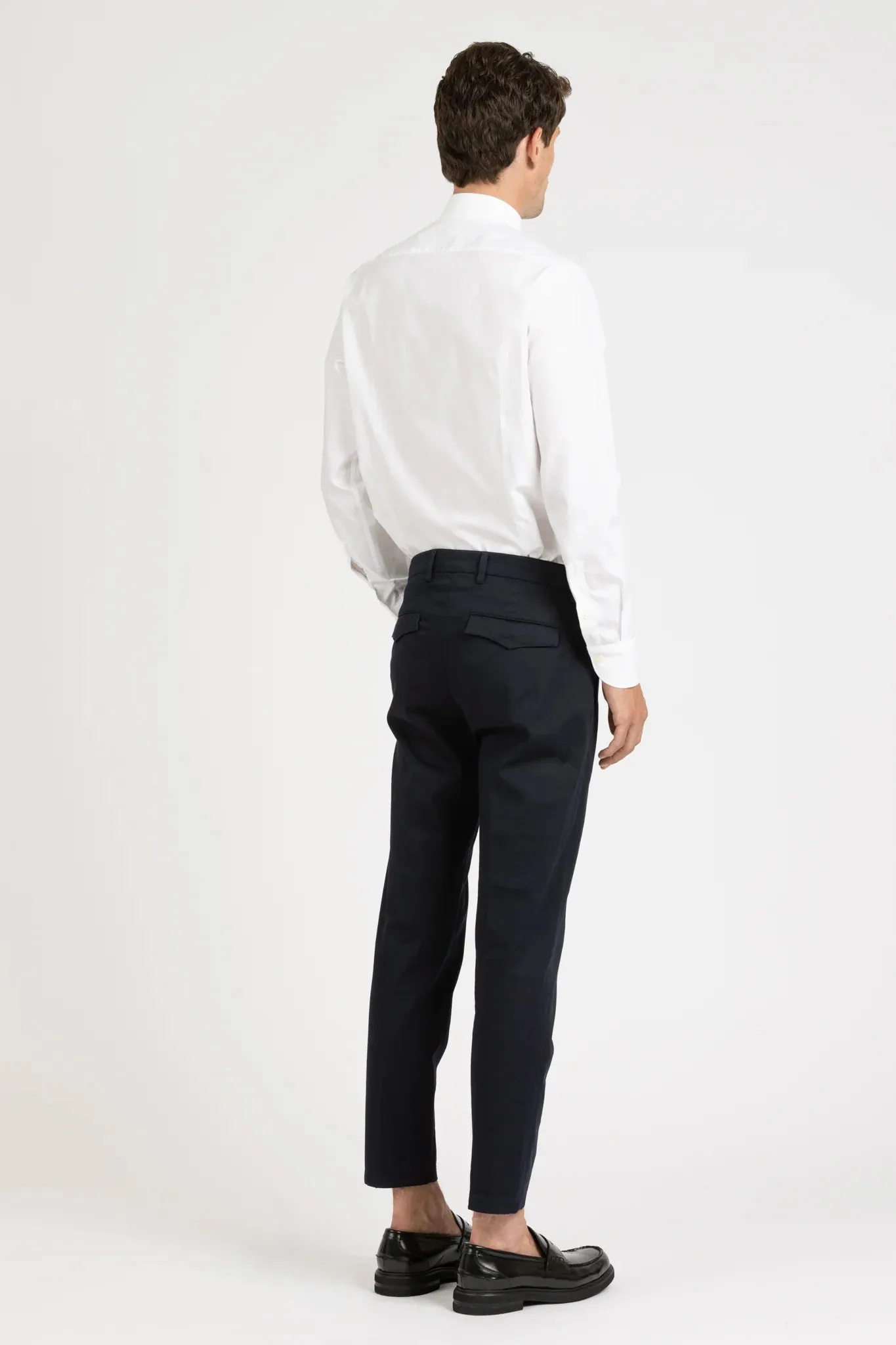 W4-GI0CIR Camicia Regular Giro Inglese Bianco Man  