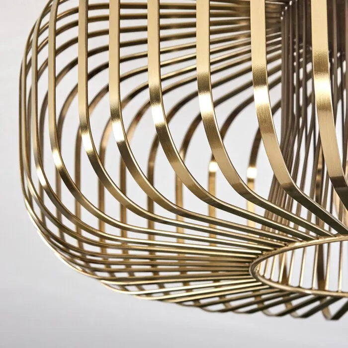 Wemude Plafoniera Ottone antico, 1-Luce