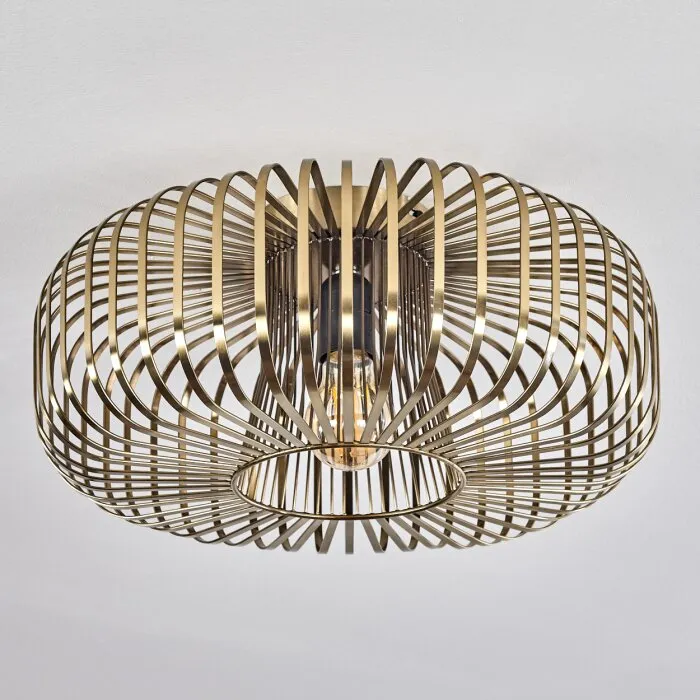 Wemude Plafoniera Ottone antico, 1-Luce