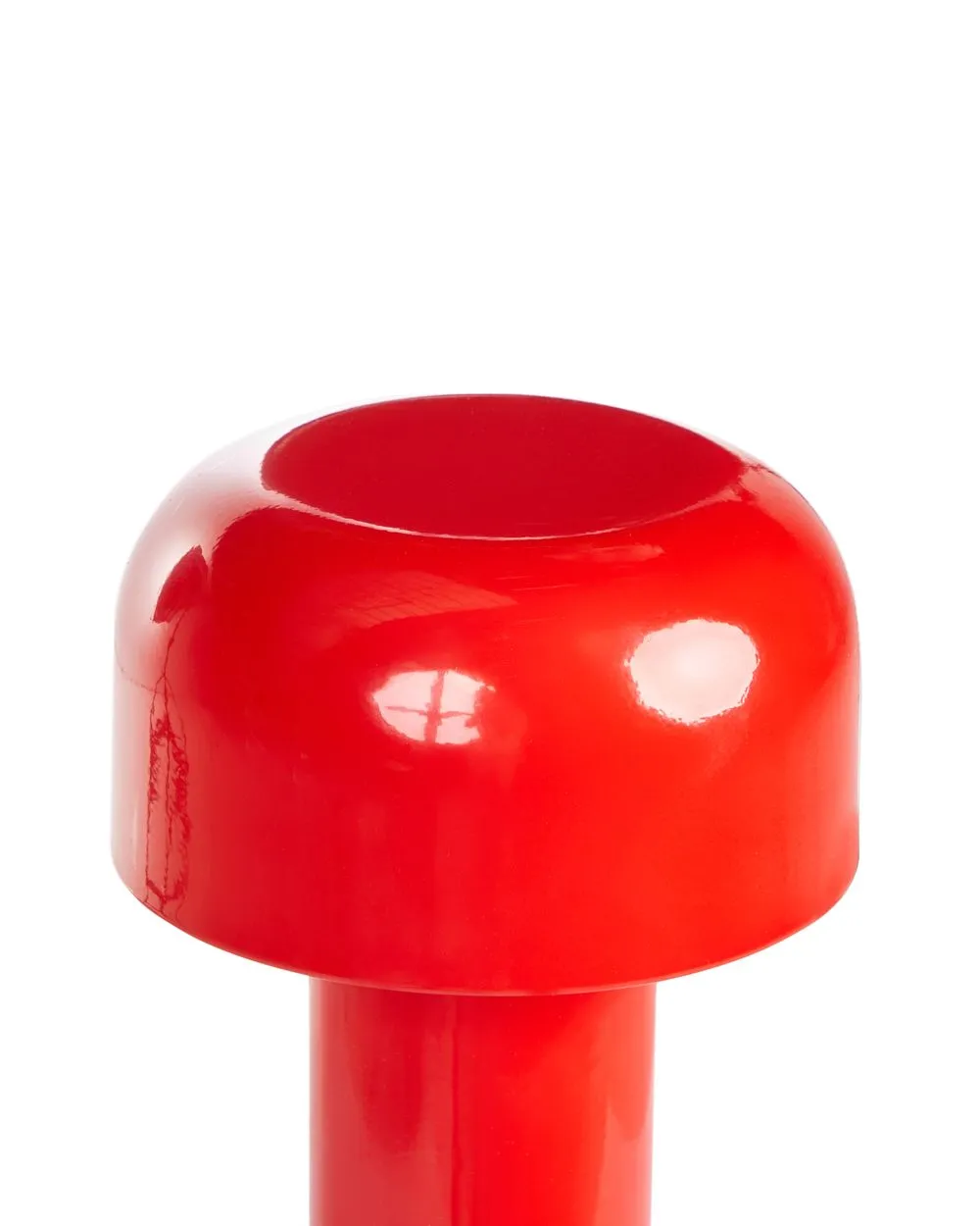 Wireless LED Table Lamp BESOS With Dimmer Metal Red