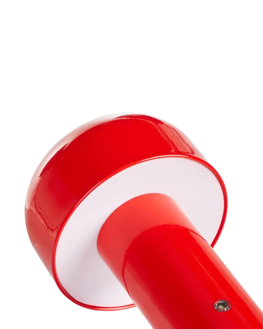 Wireless LED Table Lamp BESOS With Dimmer Metal Red