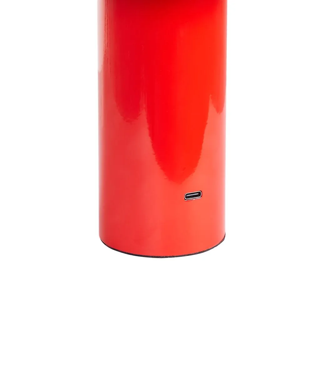 Wireless LED Table Lamp BESOS With Dimmer Metal Red