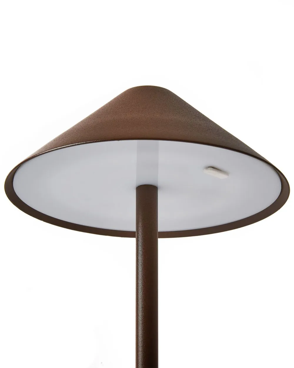 Wireless LED Table Lamp FRANCOLI With Dimmer Metal Brown