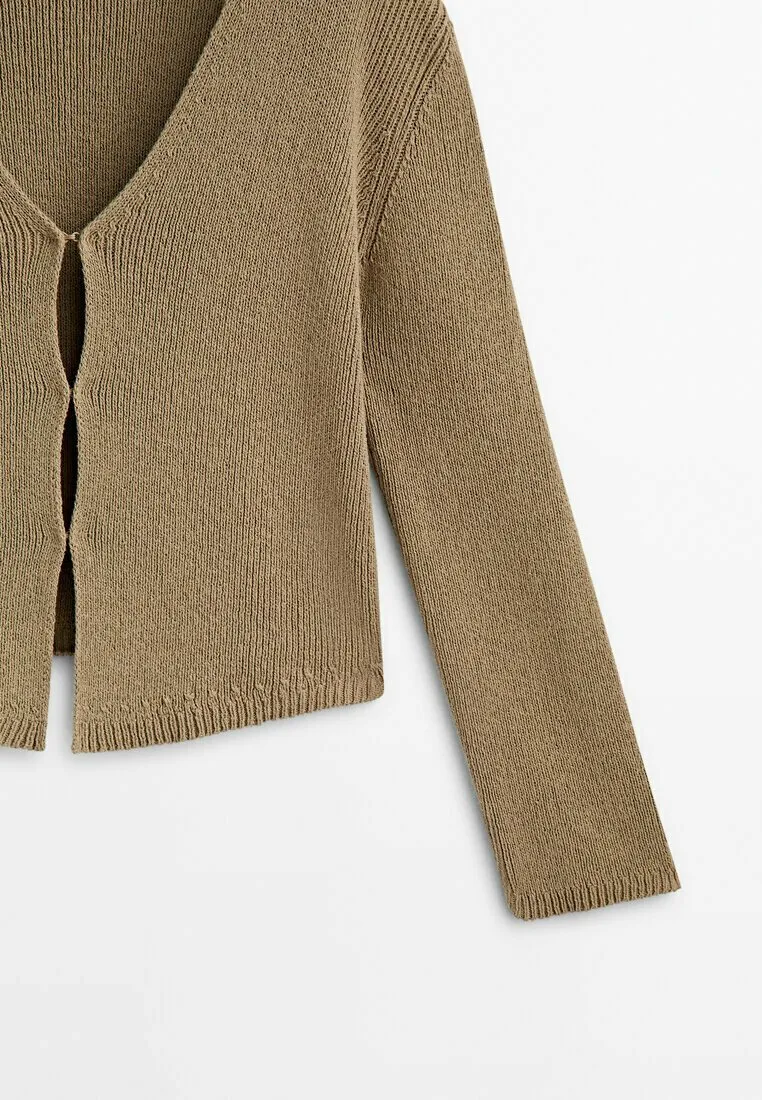WITH HOOK FASTENINGS - Cardigan