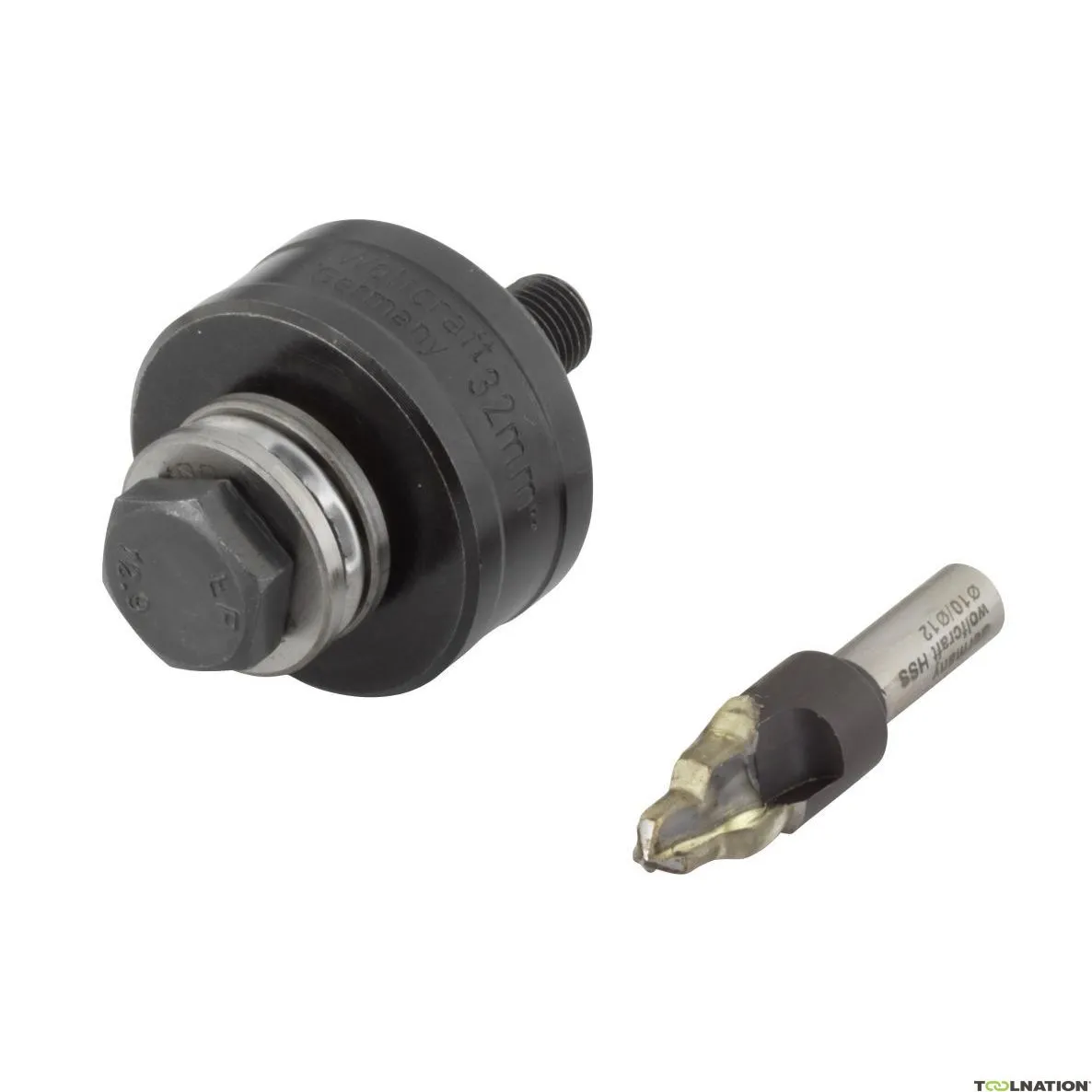 Wolfcraft 3761000 Set di frese a tazza, due pezzi