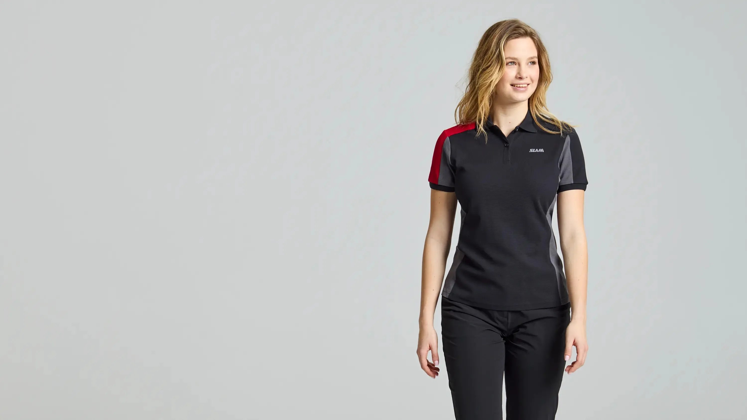   WOMAN LOGO TACTEL POLO CL  