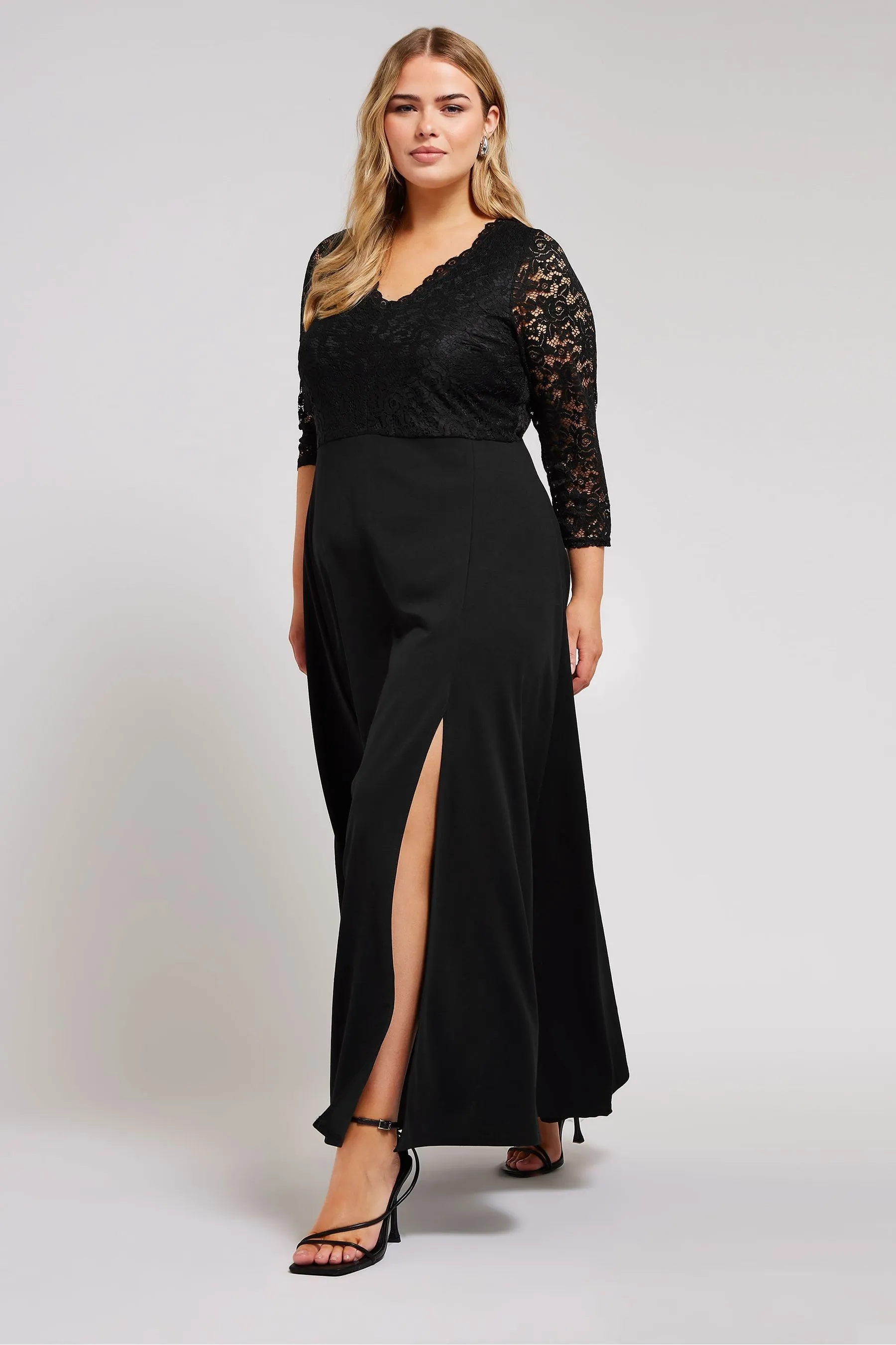 Yours Curve Pizzo - Abito maxi