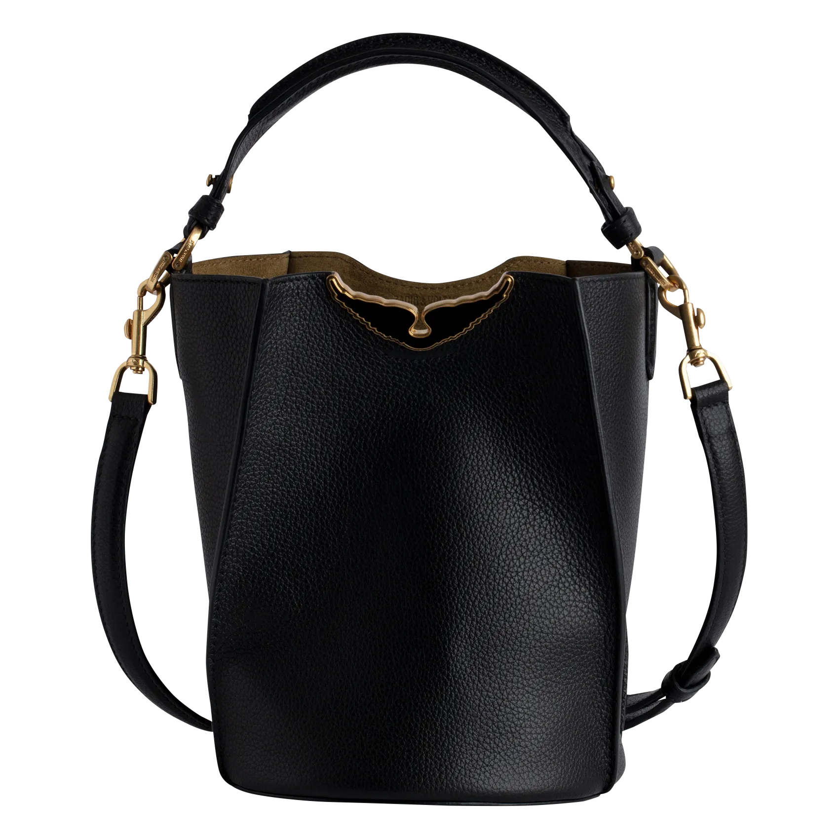  ZADIG&VOLTAIRE   BORDERLINE - Borsa a tracolla in pelle | Nero