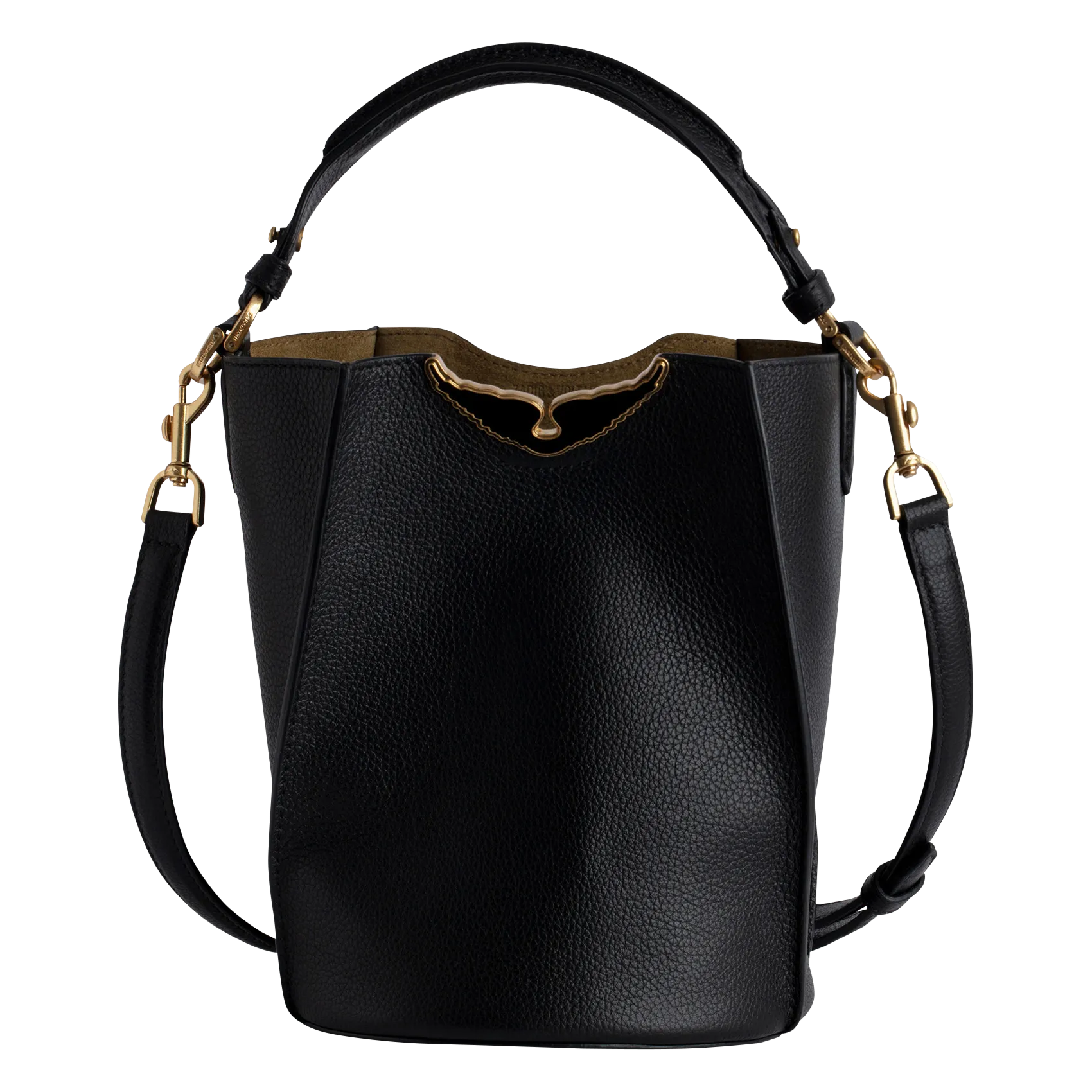  ZADIG&VOLTAIRE   BORDERLINE - Borsa a tracolla in pelle | Nero