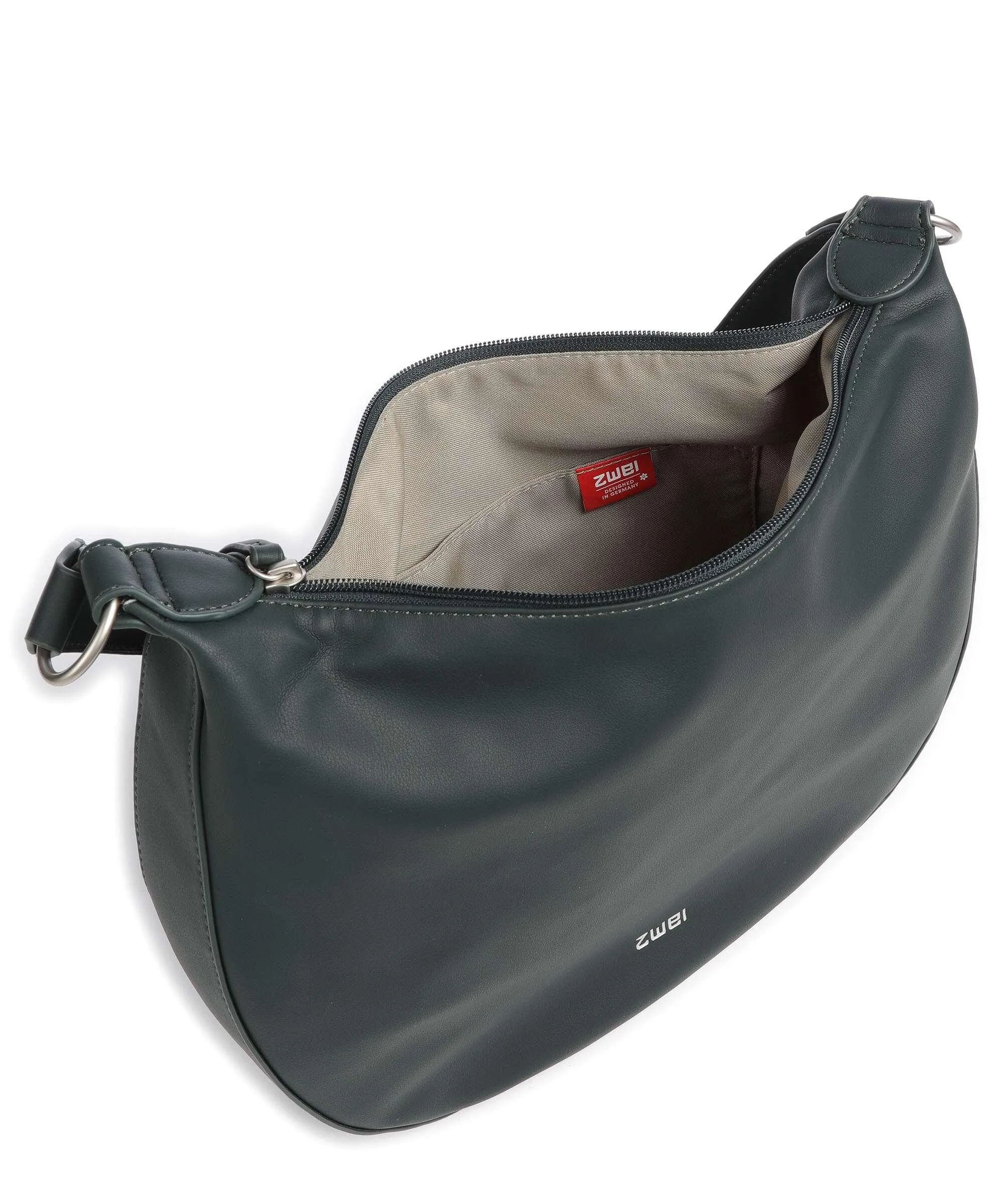  Zwei Yuna YU110 Borsa hobo pelle sintetica verde scuro  